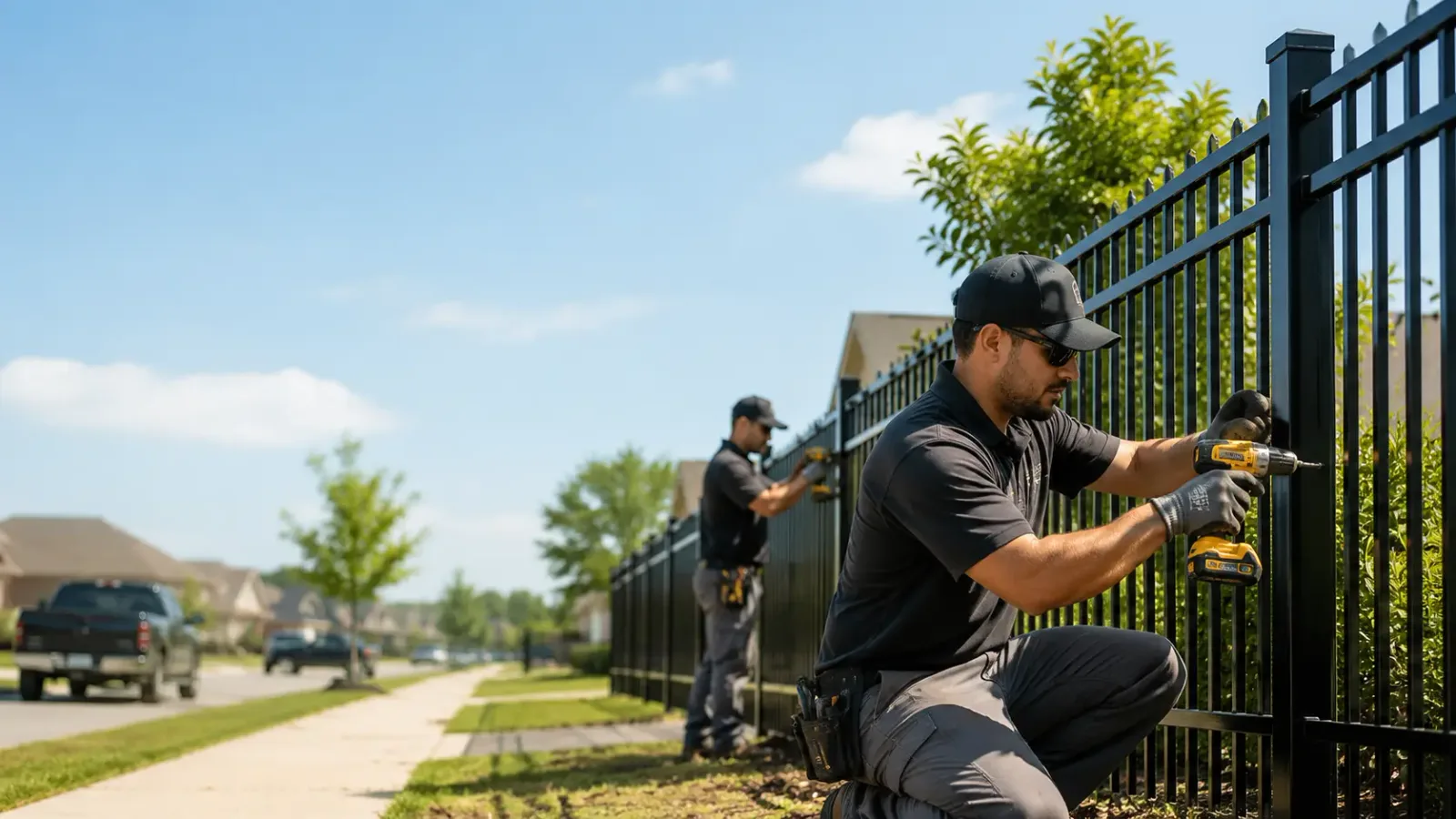 Metal Fence Installation in Trenton, OH